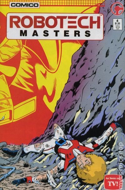 Robotech Masters #4 FN 1985 Immagine Stock