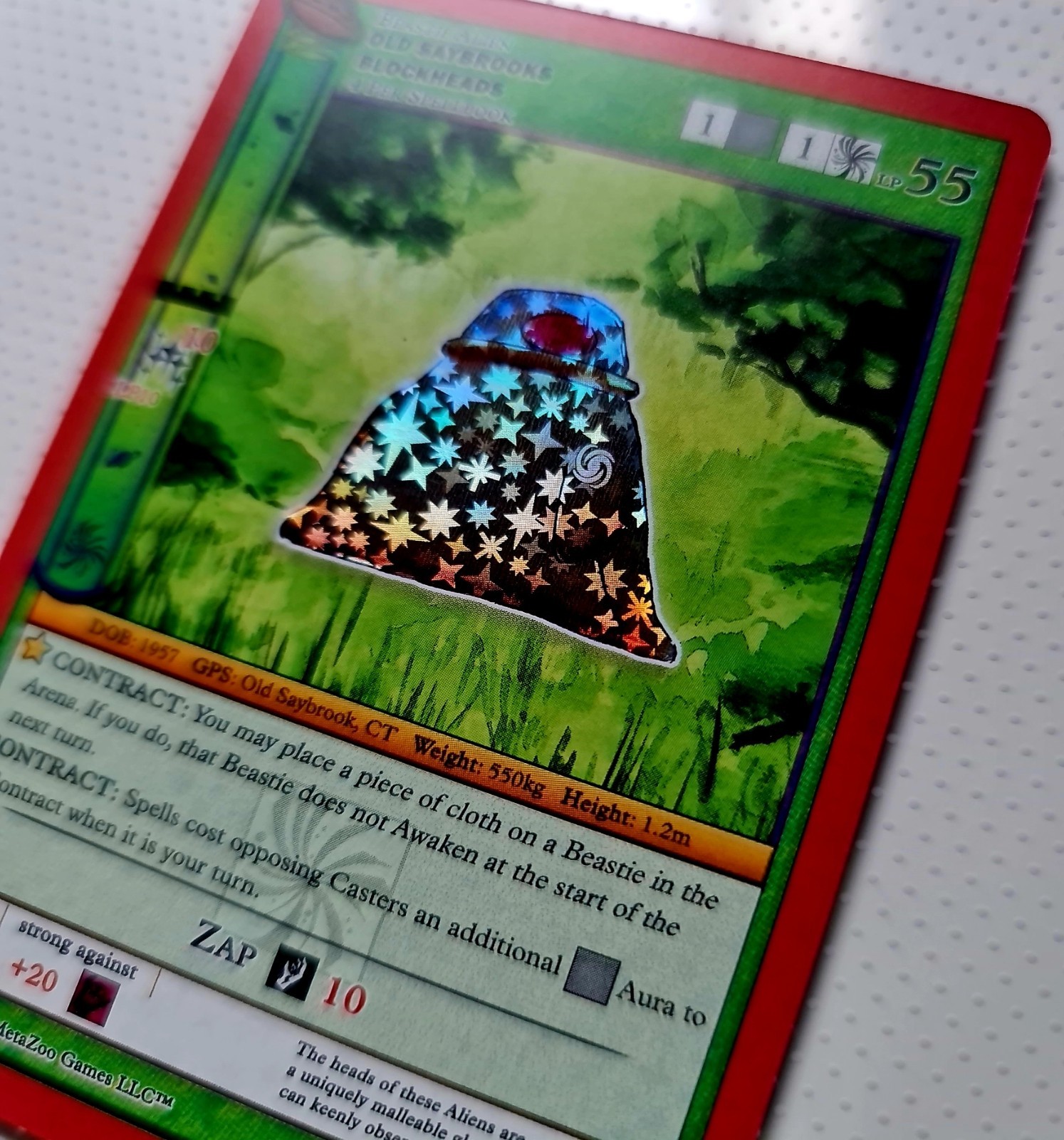 MetaZoo 2022 1st Edition - Old Saybrooks Blockheads Holo Foil Bronze