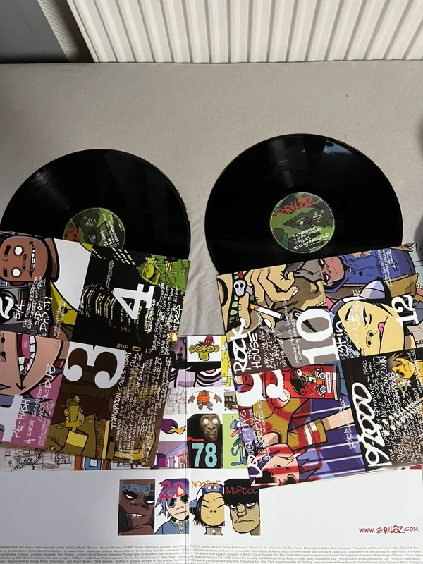 Gorillaz vinyl