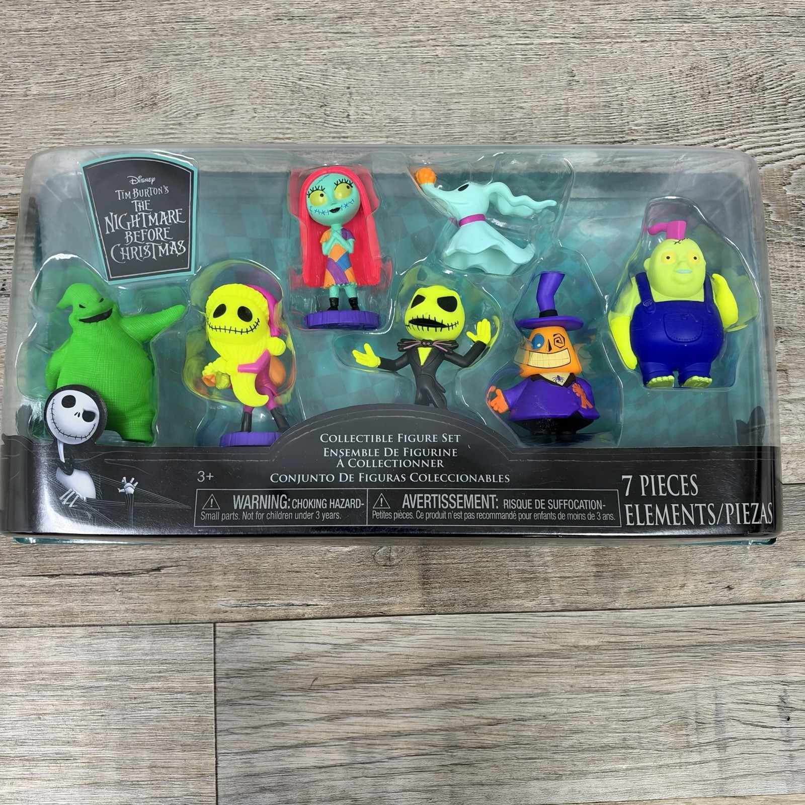 Tim Burton's L'incubo prima di Natale set di figurine da collezione. Disney. Nuovo.