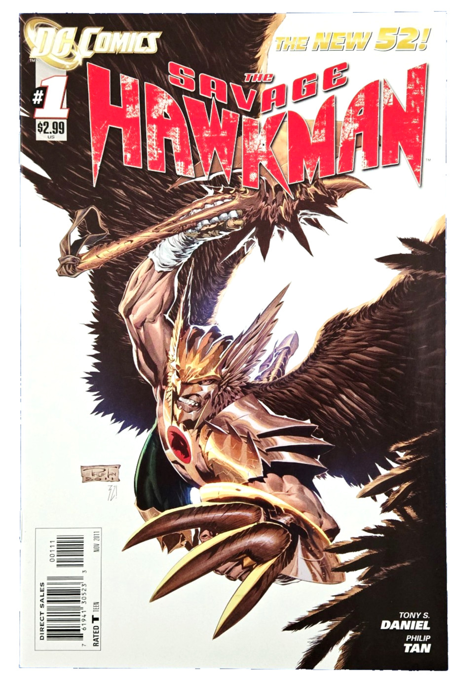 The Savage Hawkman #1 - The New 52 DC Comics (settembre 2011) Tony S. Daniel B&B