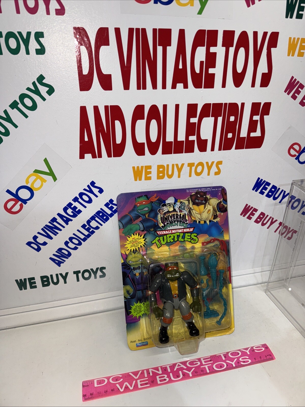 Teenage Mutant Ninja Turtles Mike Frankenstein Universal Monsters 1993 Canadian