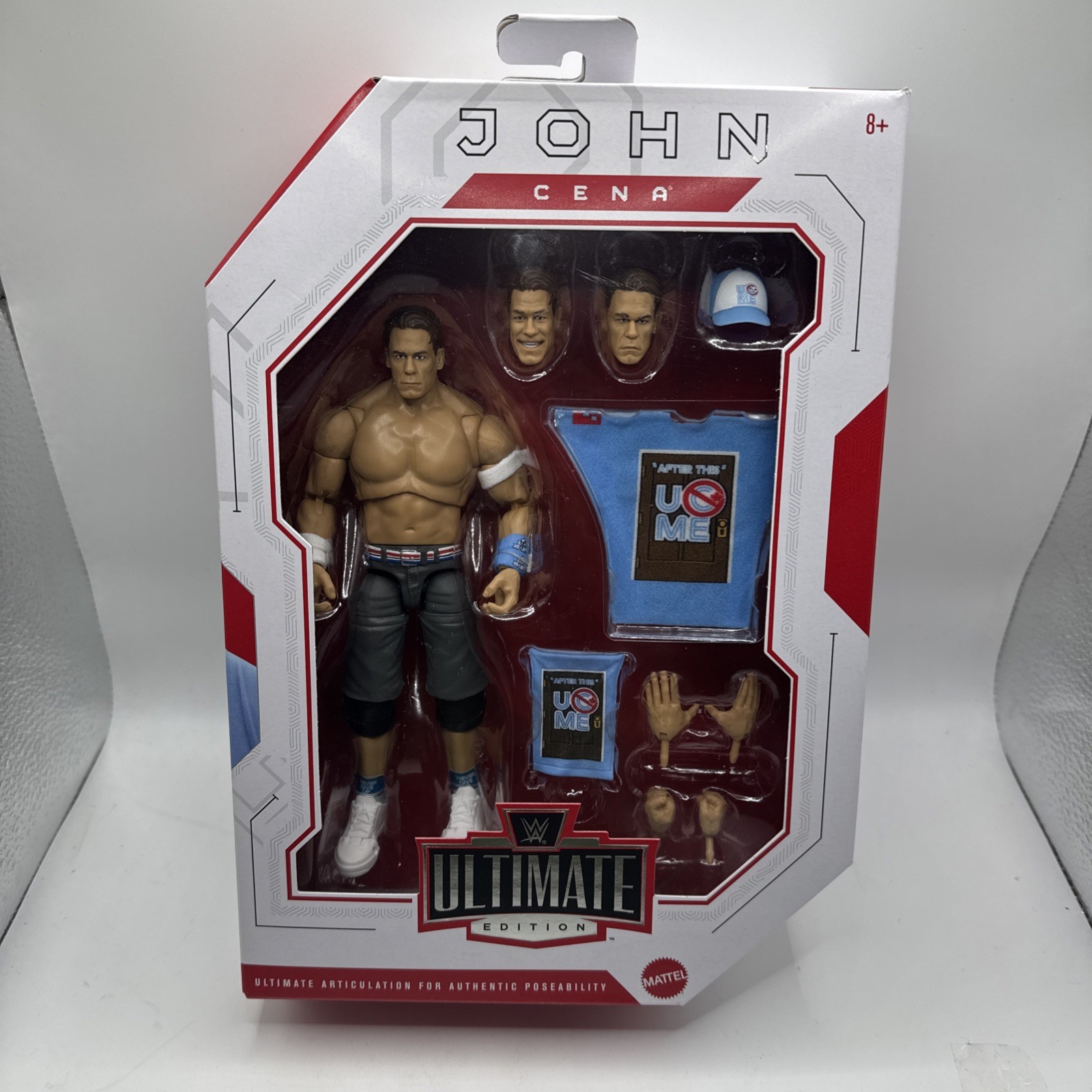 WWE Ultimate Edition 31 John Cena 6" Action Figure U Can't See Me Shirt IN MAGAZZINO