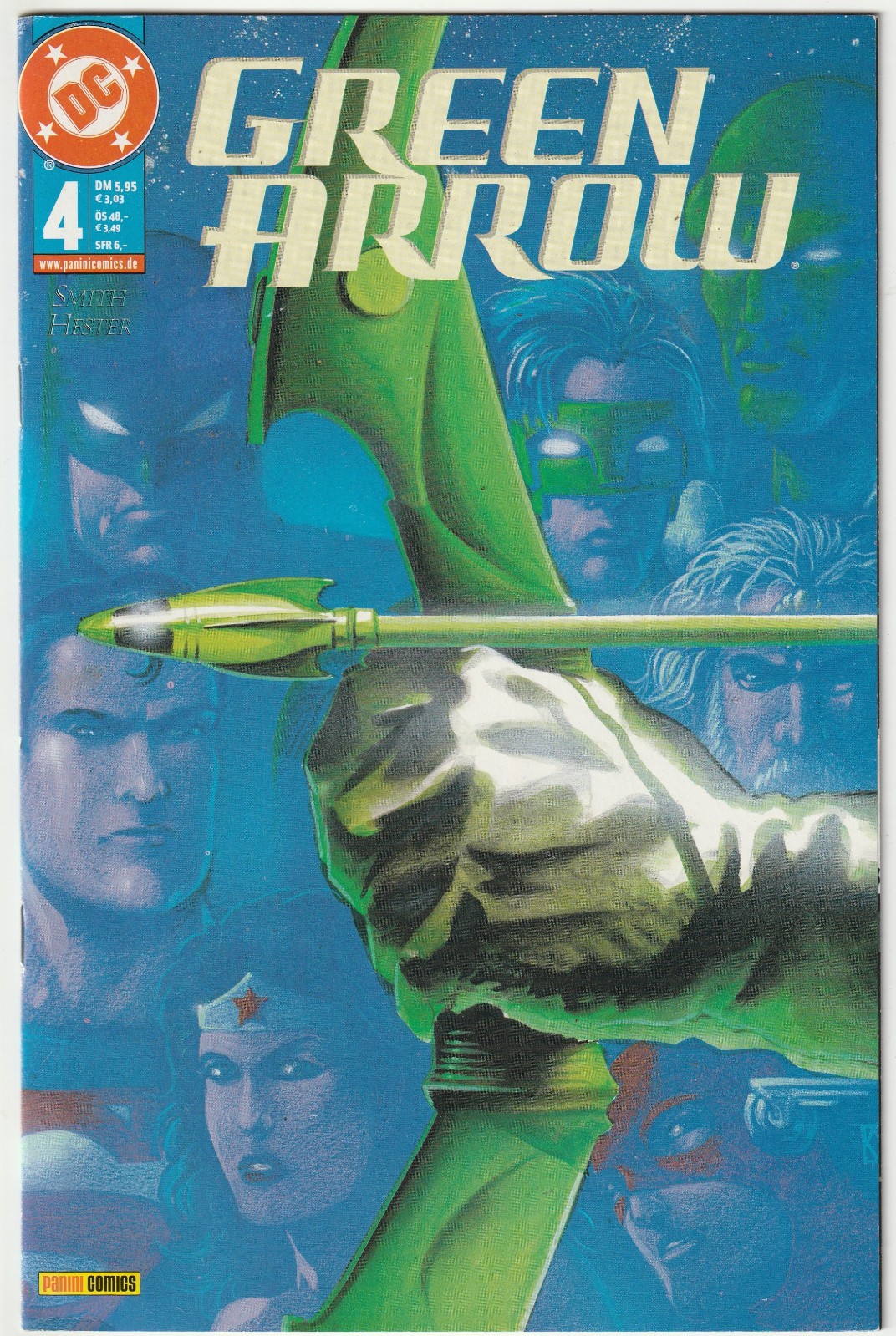 ✪ FRECCIA VERDE #4, PANINI 2001 FUMETTO TOP Z1
