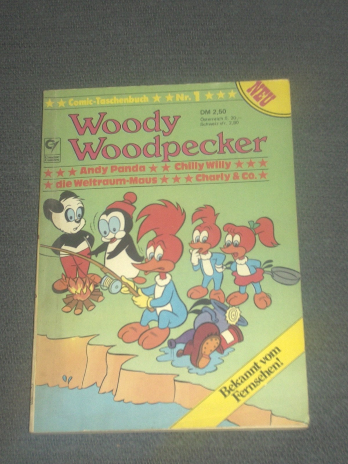WOODY WOODPECKER FUMETTO TASCABILE VOLUME N.1