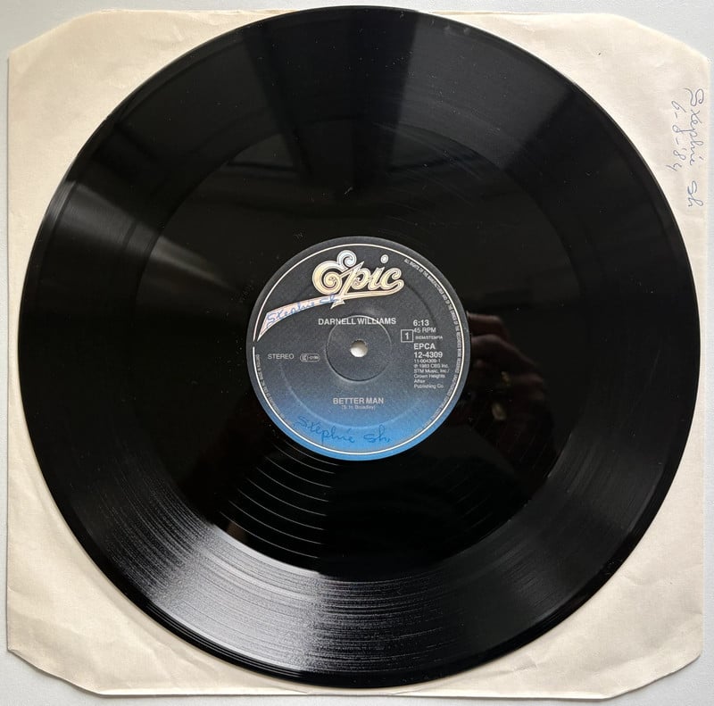 Vinyl Darnell Williams – Better Man
