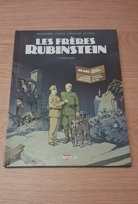 BD - Les Frères Rubinstein - Volume 7 - Pour Klara