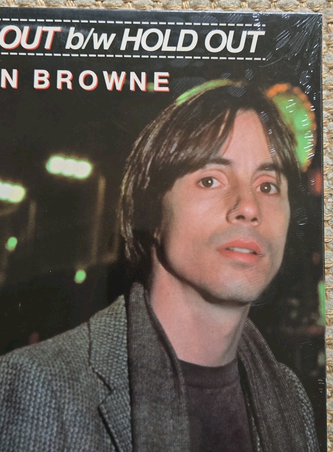 Jackson Browne Hold On Hold Out 12" Vinyl Single Promo LP Record Store Stock