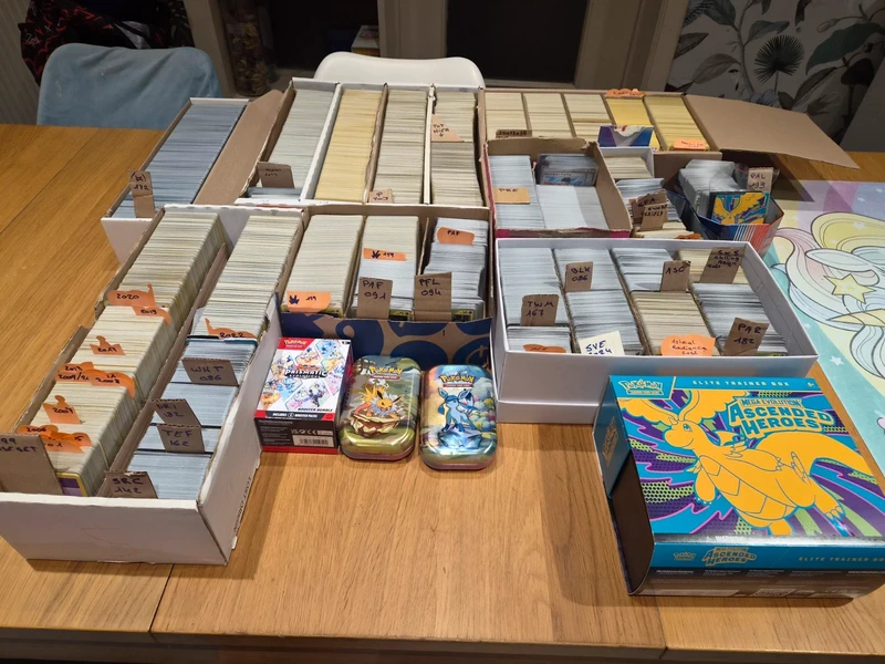 Gigantisch lot pokemon bulk kaarten non holo
