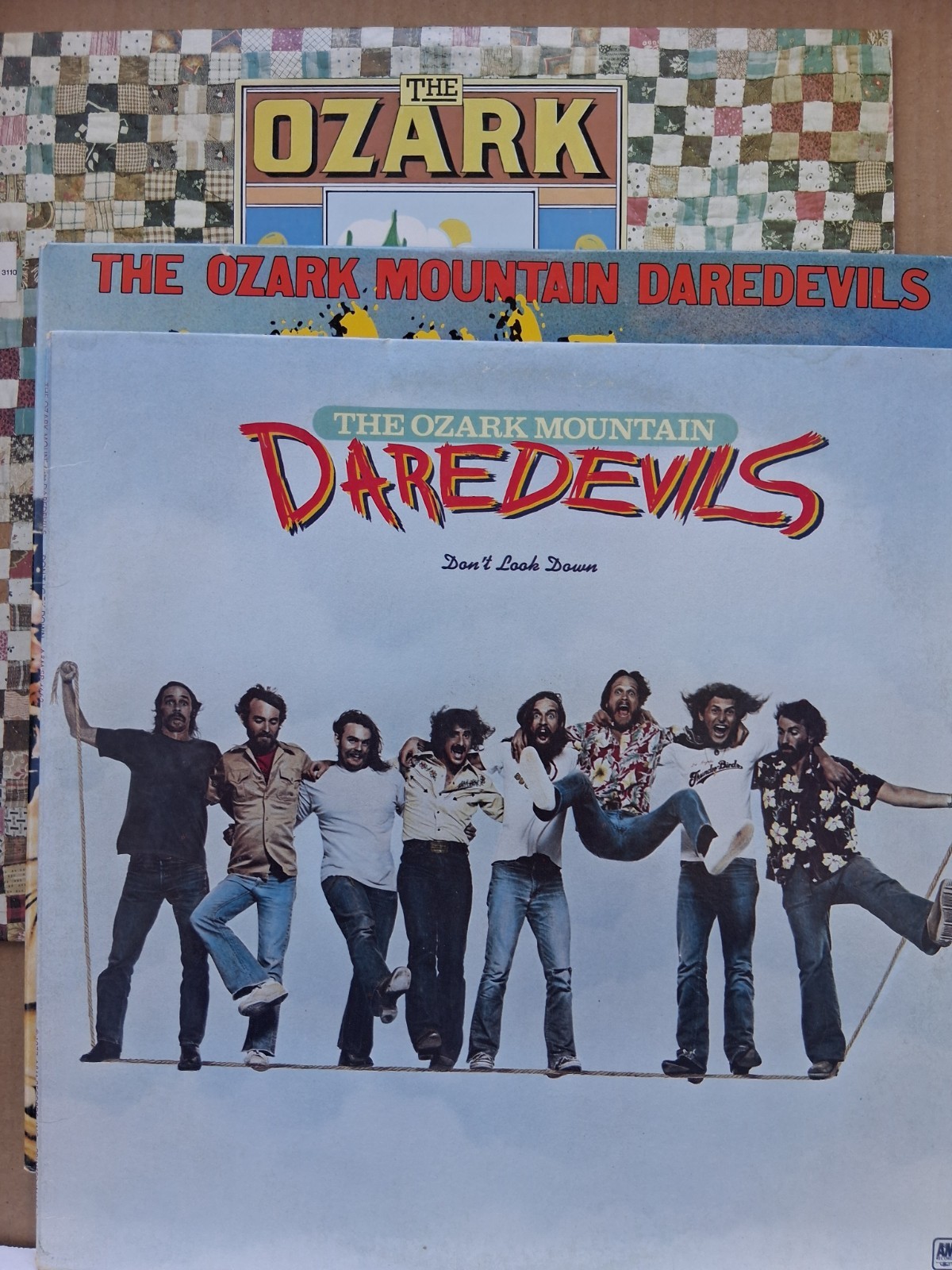 THE OZARK MOUNTAIN DAREDEVILS 4 LP lot SELF TITLED ITS ALIVE 2 lp Dont Look Down