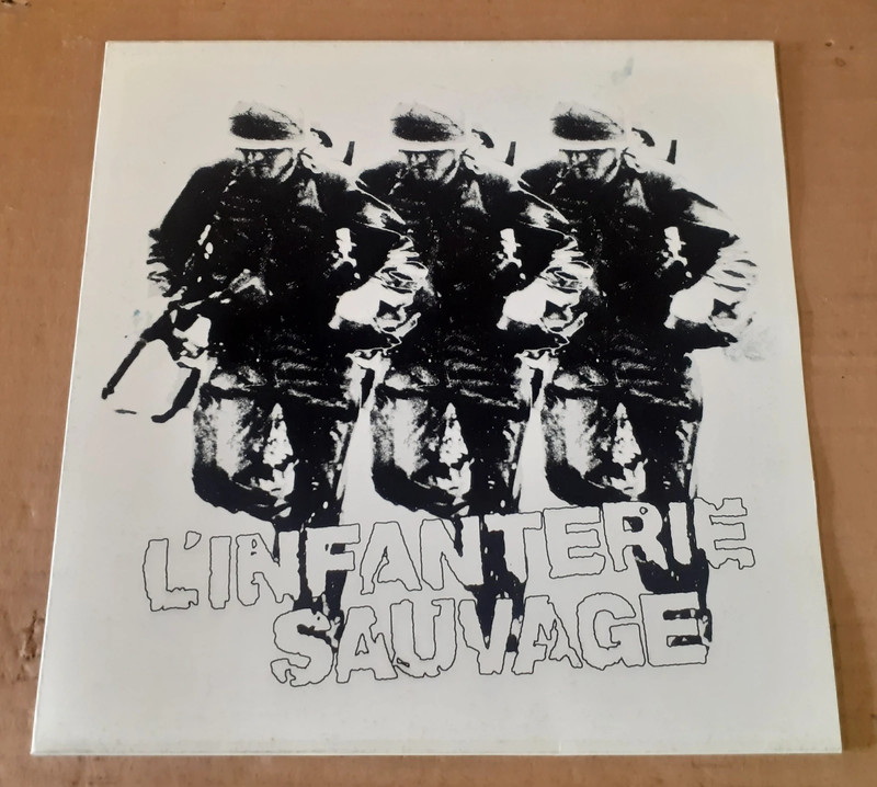 L'Infanterie Sauvage Live 83 10' Vinyle Blanc Punk Oi! Komintern Sect Sham 69 Blitz