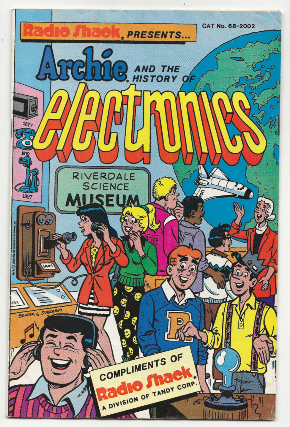 Archie Comics Archie And The History Of Electronics 1990 Radio Shack