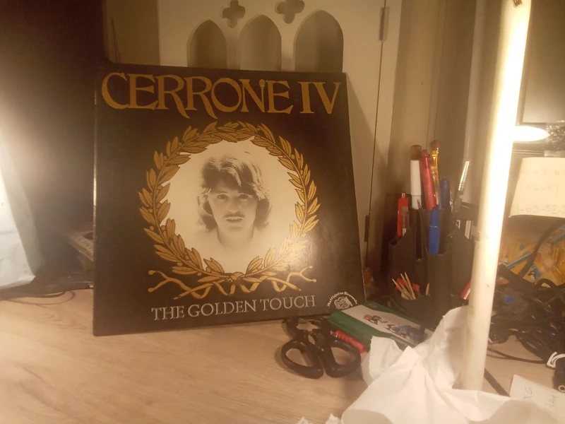 Disque vynile 33 tours de ceronne , quatre, rare.