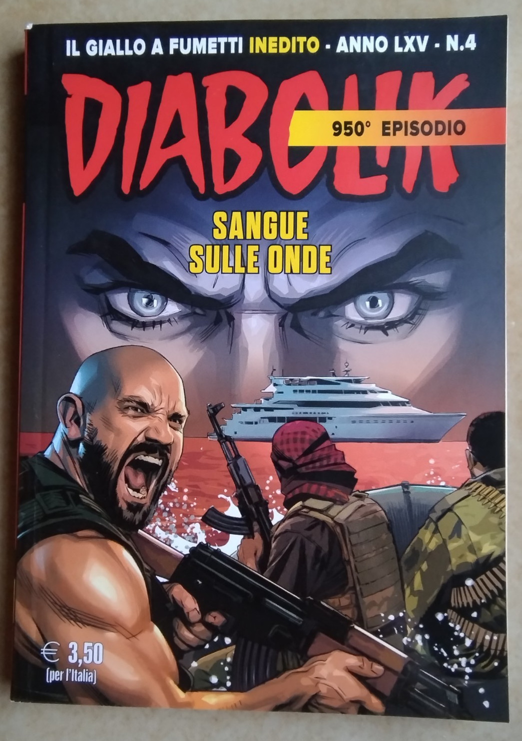 Diabolik Anno LXV n. 4 - Sangue sulle onde - Astorina - 2026 - 950° Episodio