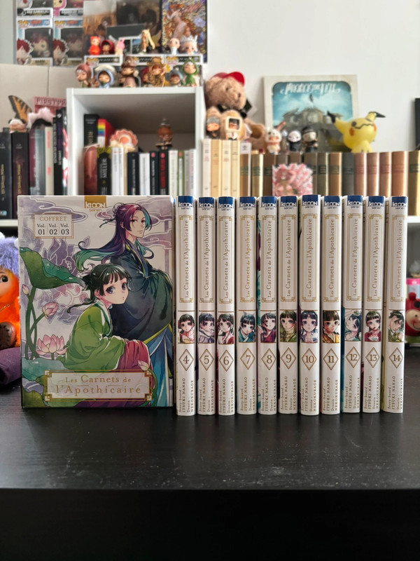 Mangas Carnets de l’apothicaire 1-14