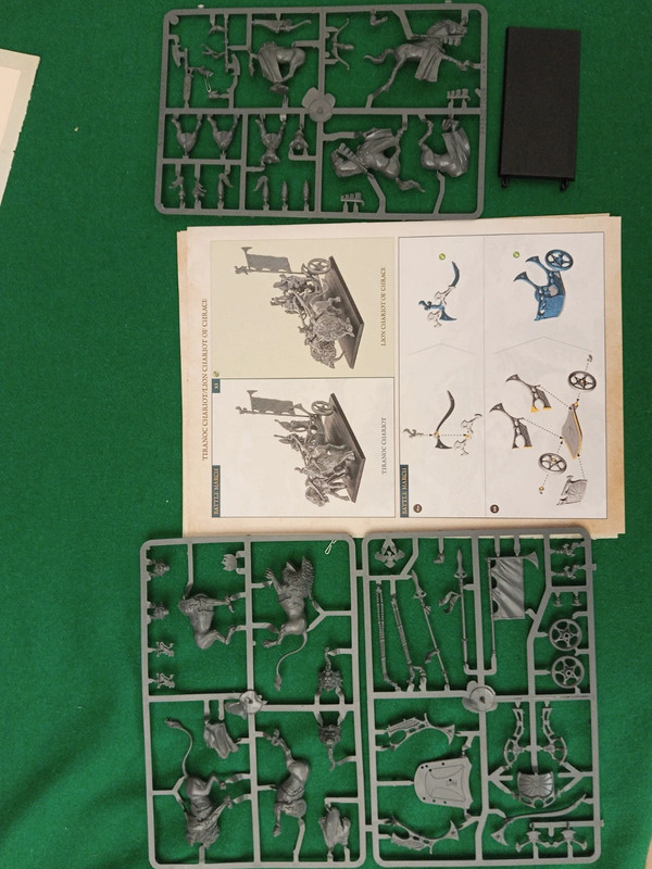 warhammer the old world high elves realms tiranoc white lions chariot