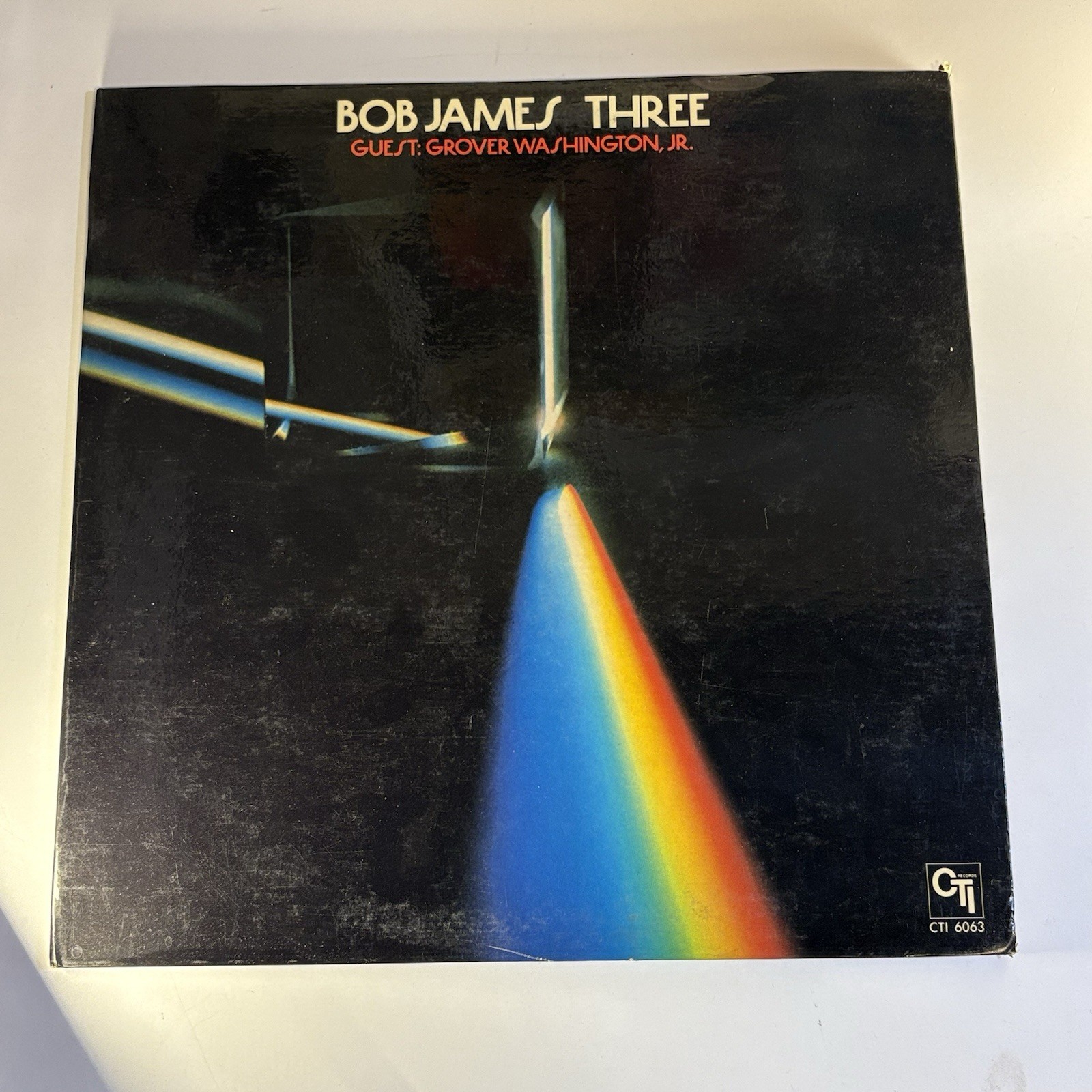 Bob James Three Guest: Grover Washington, Jr. Vinyl Record Album CTI 6063 1976