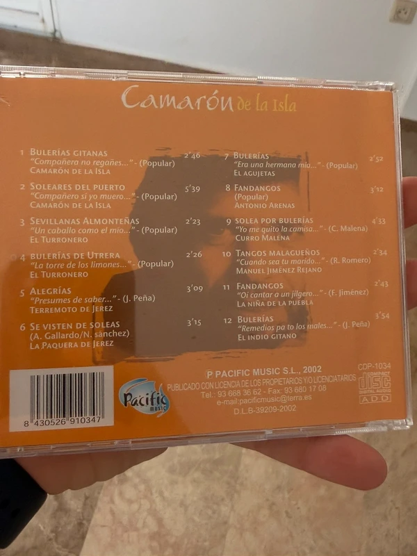 Flamenco – CD 2002 NUEVO