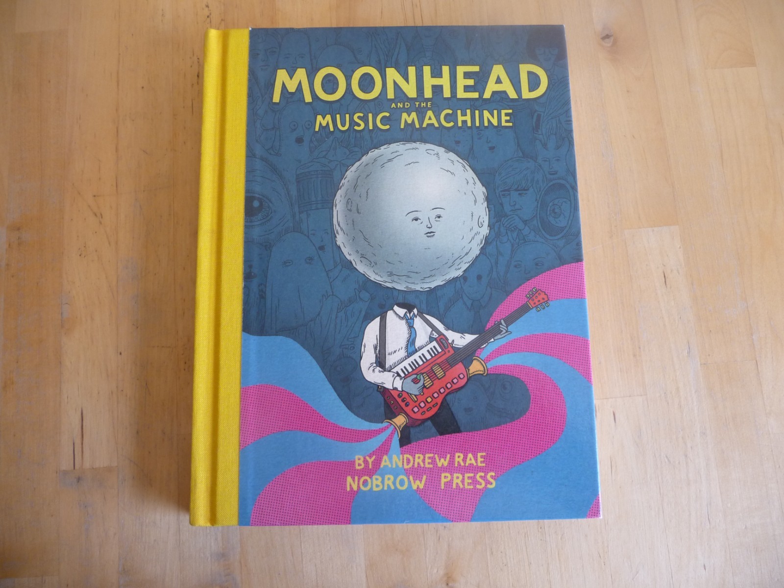 Moonhead and the Music Machine copertina rigida inglese