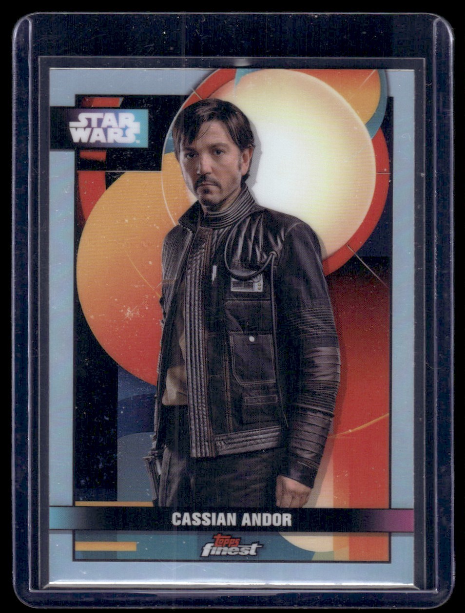 2025 Topps Finest Star Wars rifrattore Cassian Andor