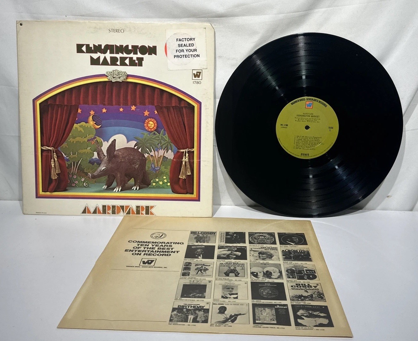 Kensington Market  Aardvark Gatefold    1969 Psych Rock EXC Cndtn WS 1780