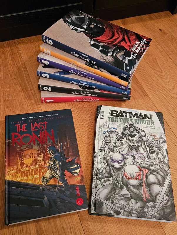 Gros lot integrale Tortues Ninja - Batman et les Tortues ninja - The Last Ronin