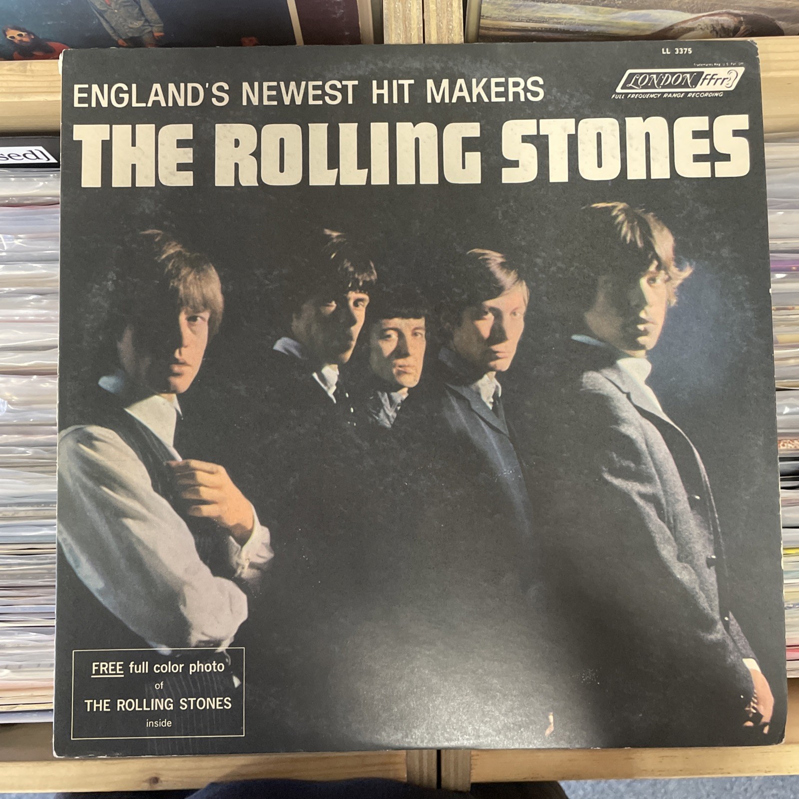 The Rolling Stones England’s Newest Hit Makers 1964 Mono PROMO Rare R&B Records