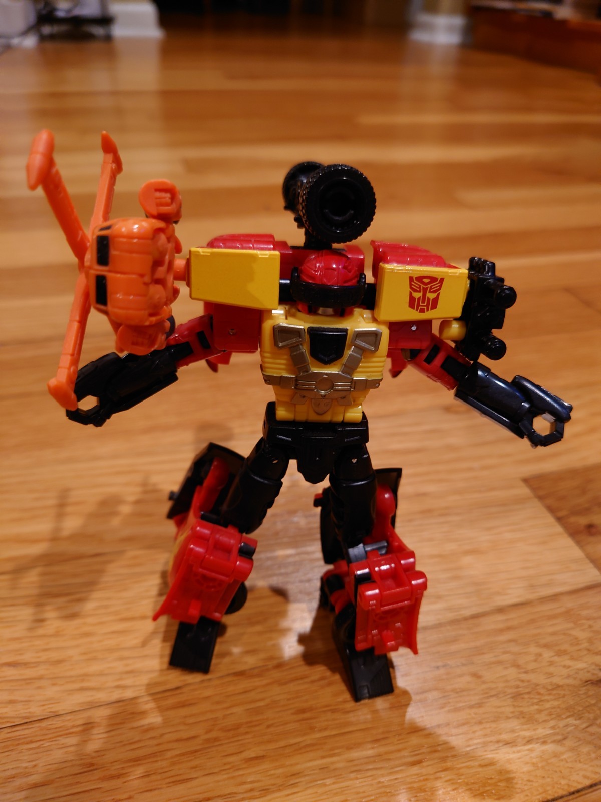 Transformers Legacy Evolution Powerlinx Armada Hot Shot & Jolt incompleto Hasbro