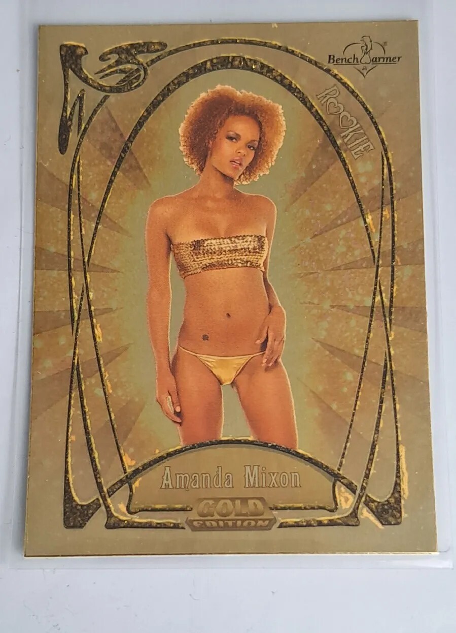 Carta Base Amanda Mixon Bench Warmer 2007 Gold Edition 57