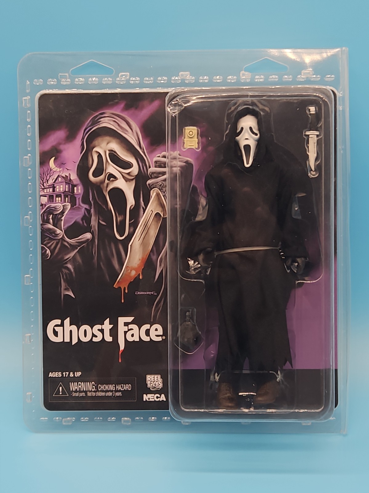 New NECA Scream - Ghostface (8 inch) (Clothed) Action Figure