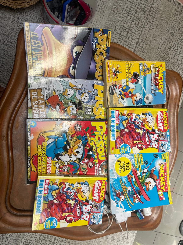 Lot de B.D., Picsou et Disney