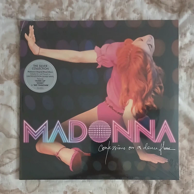 Doppip Lp Madonna "Confessions on the dance floor" silver vinyl sigillato