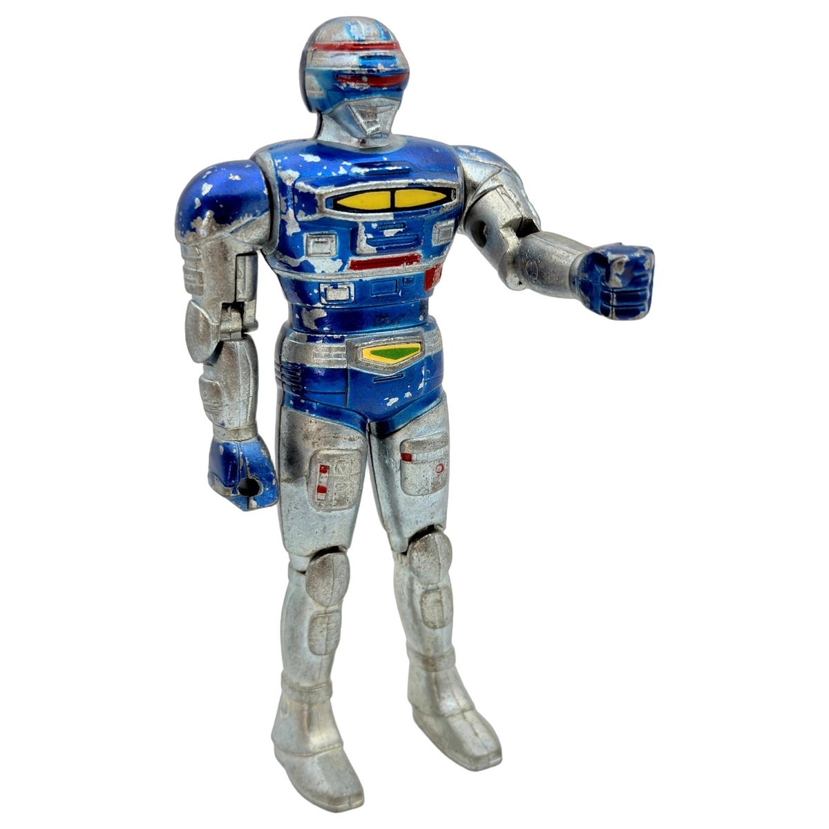 Vintage 1984 Bandai Chogokin Space Sheriff Shaider ST Diecast Metal Figure Japan