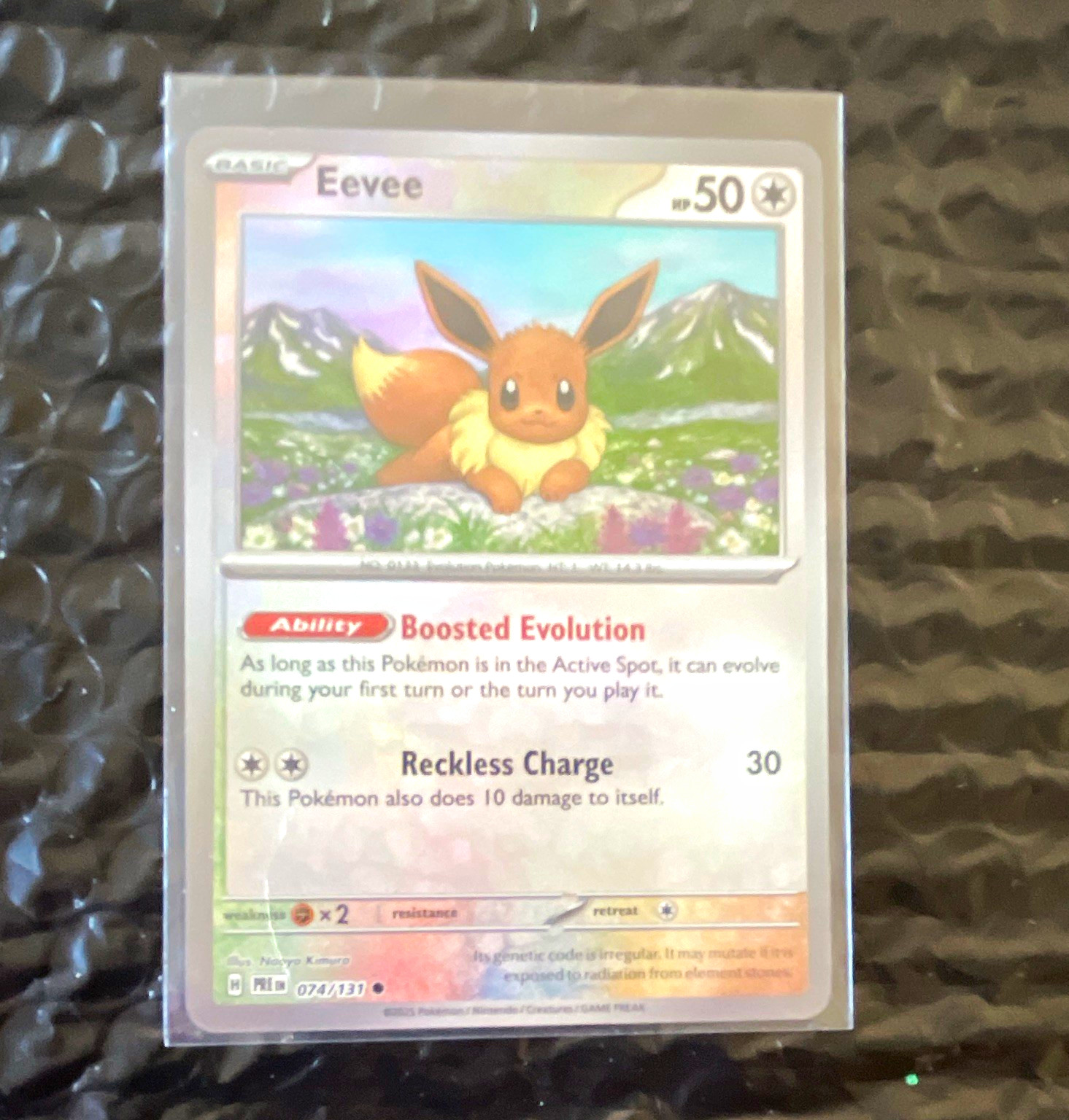The Pokémon Company Eevee 074/131 Poke Ball Reverse Holo Inglese 2016 50HP