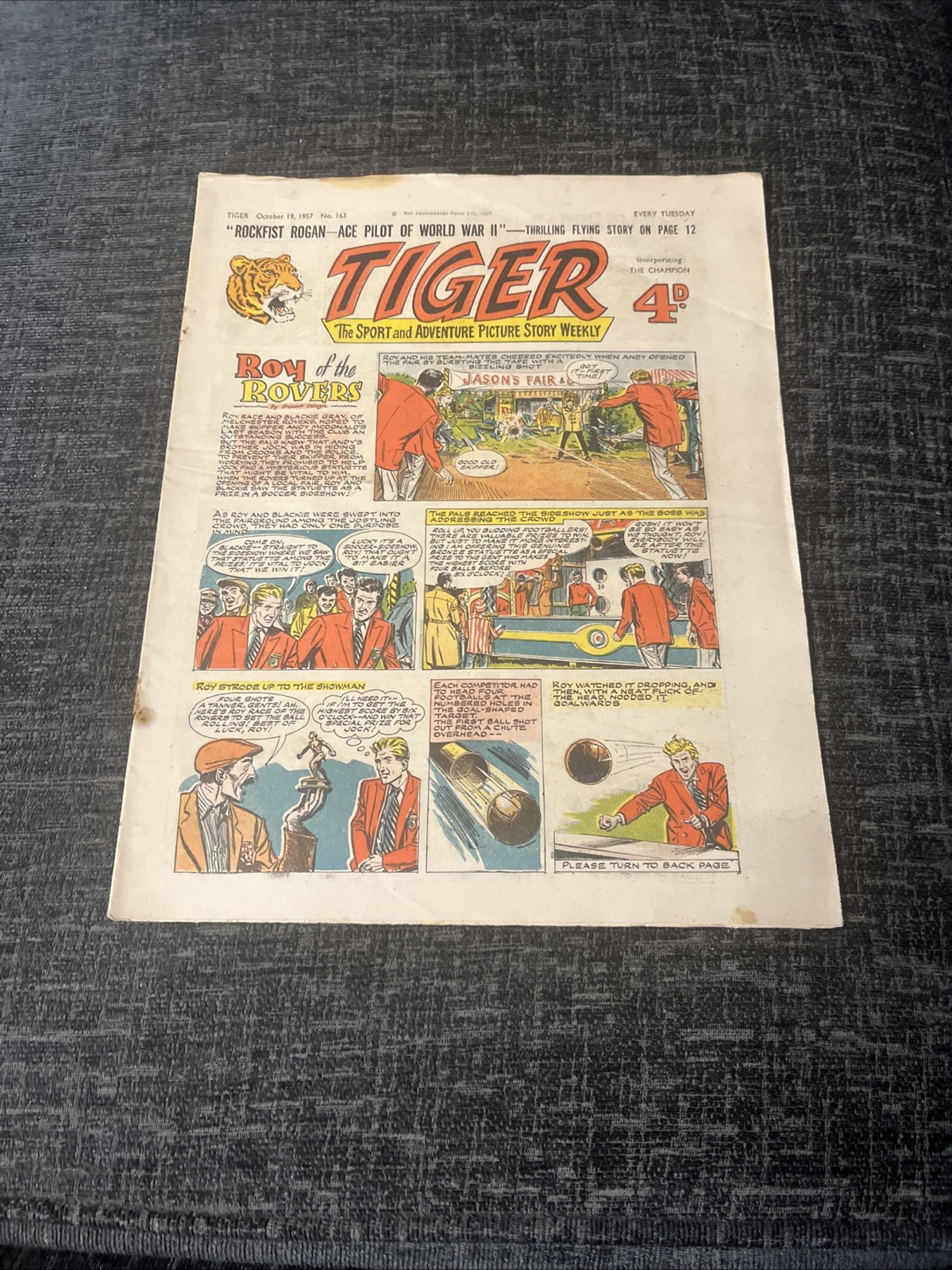 Tiger Comic - #163 - 19 October 1957