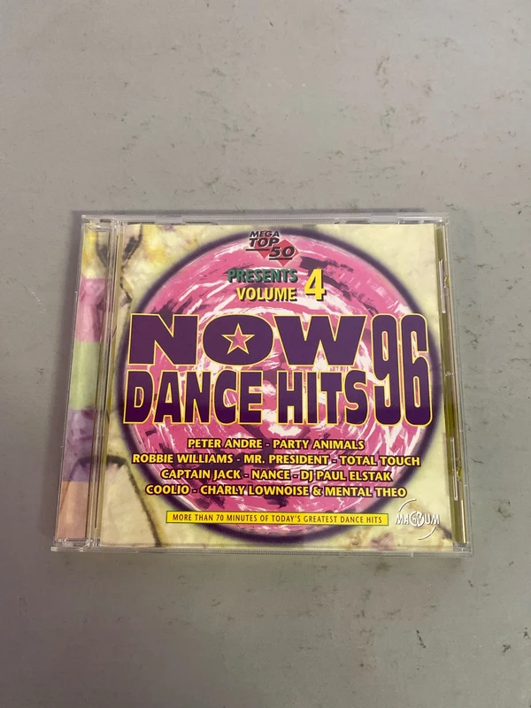 Cd - Now dance hits 96 Vol. 4