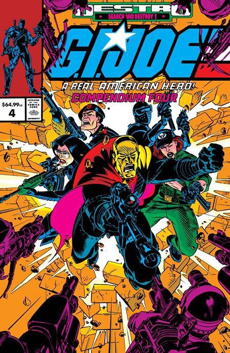 GI Joe Real American Hero Compendium TP Vol 4 Golden Cvr Restock Pre-Order