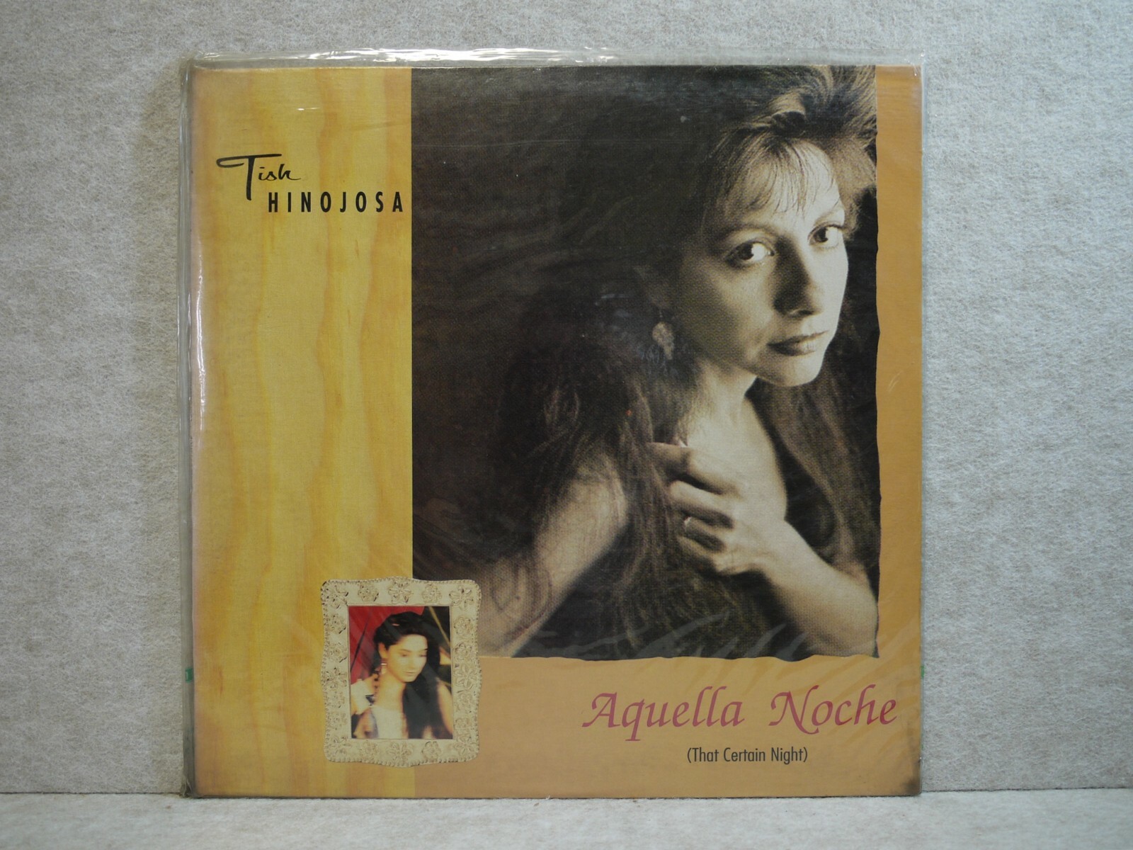 Tish Hinojosa Aquella Noche 1991 Korea LP Picture & Lyric W/Insert Sealed
