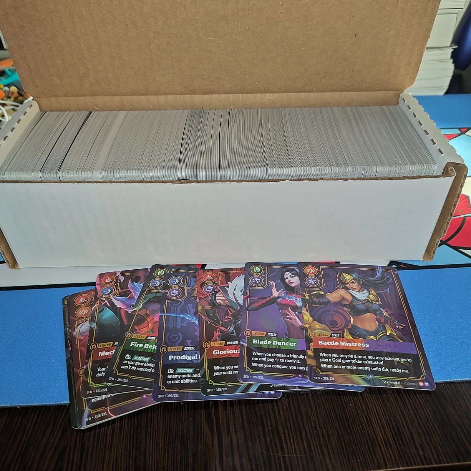 Riftbound Spiritforged 600+ Cards BULK LOT Commons Uncommons Runes LEGENDS