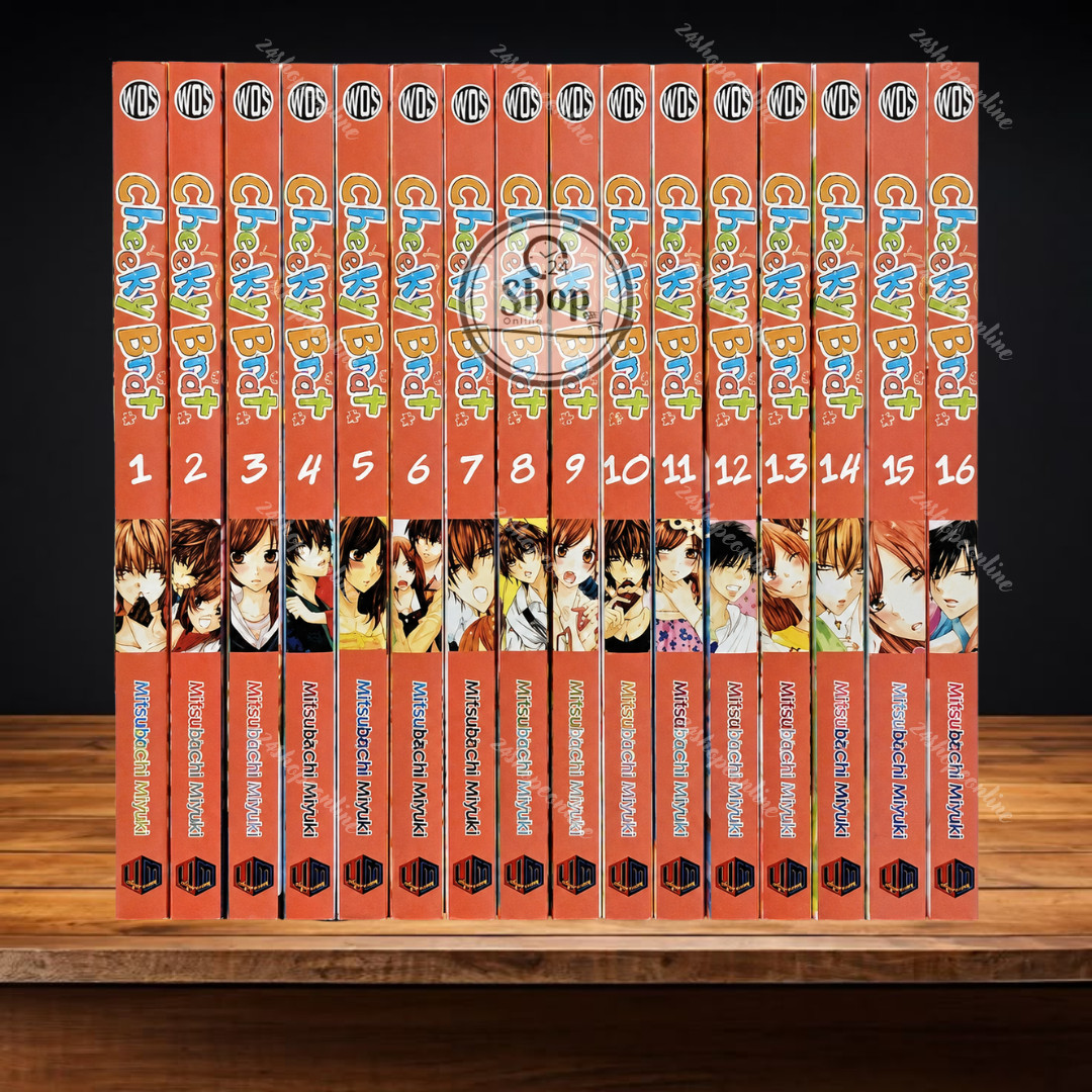 Cheeky Brat Manga Vol 1-16 Set Completo Edizione Inglese di Mitsubachi Miyuki | DHL