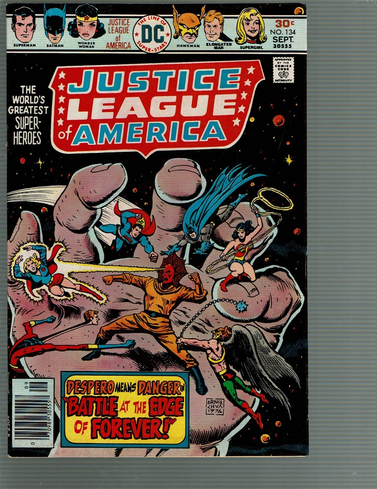 Justice League of America 134 Despero Final Supergirl ottime condizioni