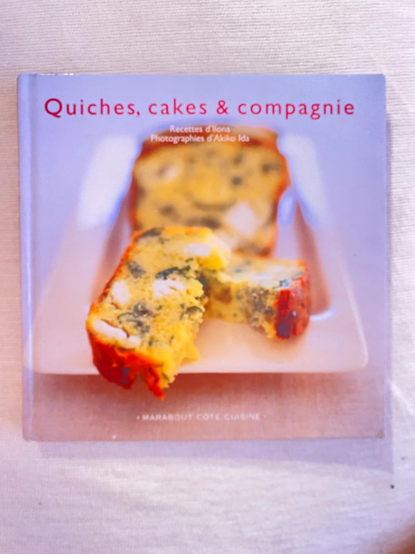 Livre Quiches cakes & compagnie