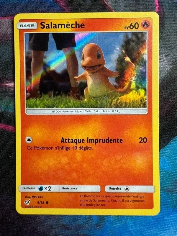 Salameche holo detective pikachu 4/18