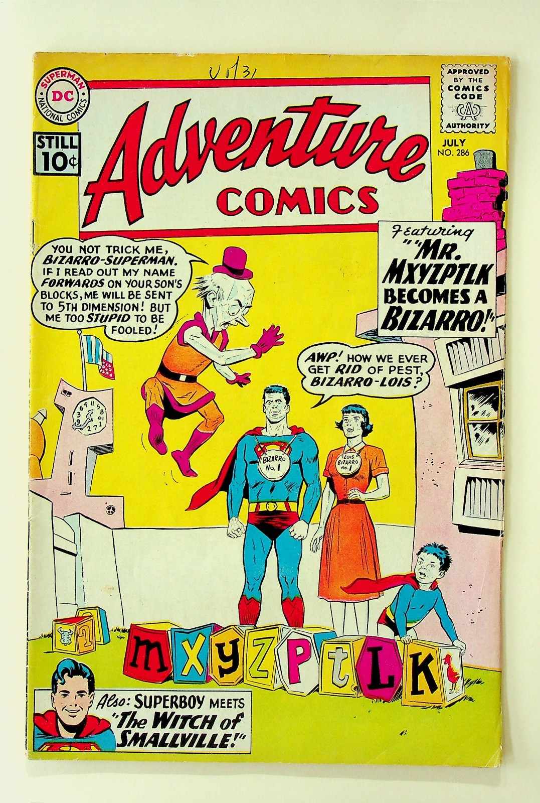 Adventure Comics #286 (luglio 1961, DC) - Buono/Molto buono