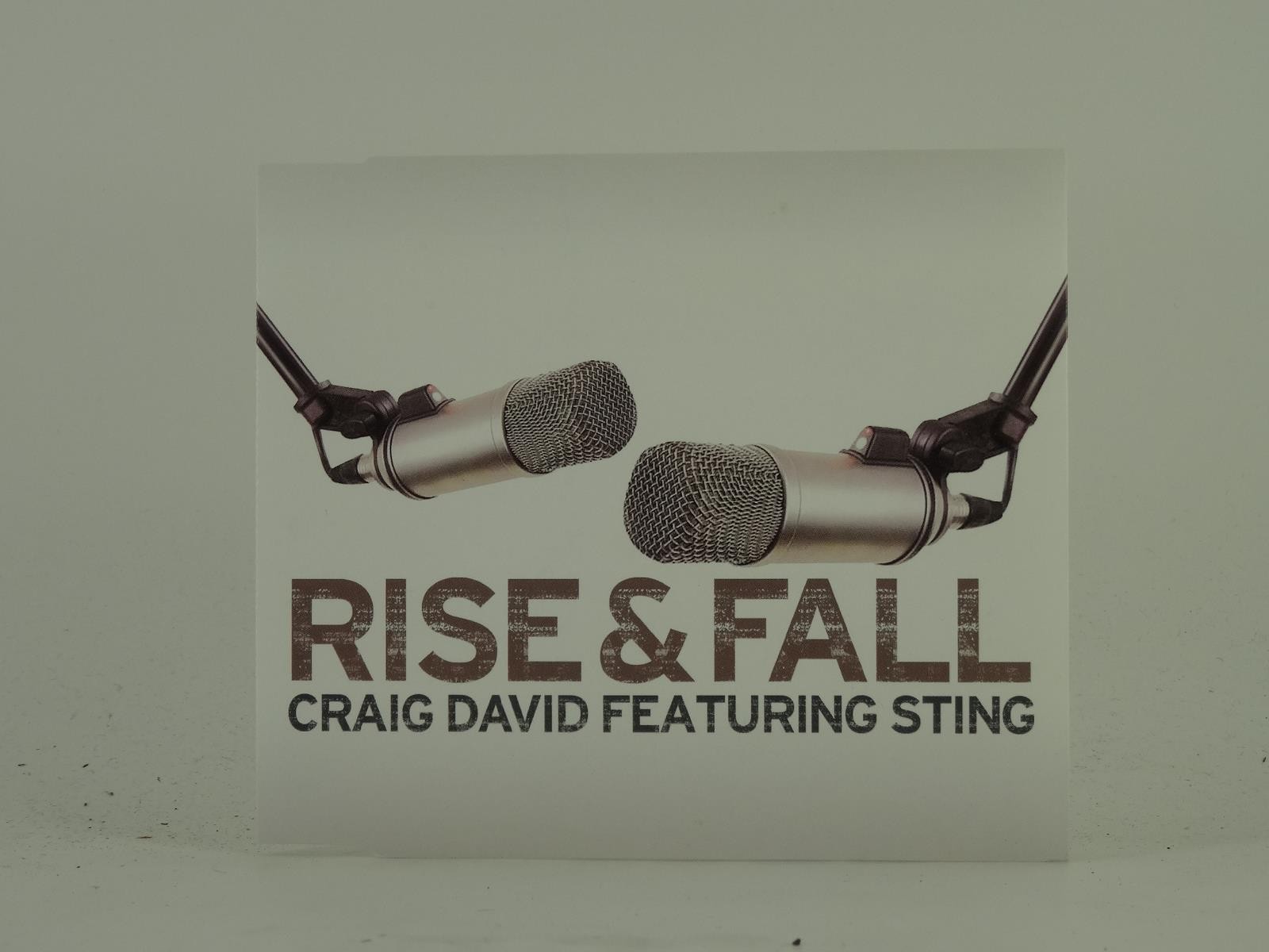 CRAIG DAVID FT STING RISE AND FALL (D45) 5 Track CD Single including Picture Sle