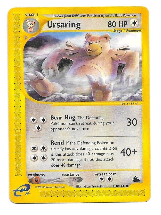 Ursaring 110/144 Skyridge Regular