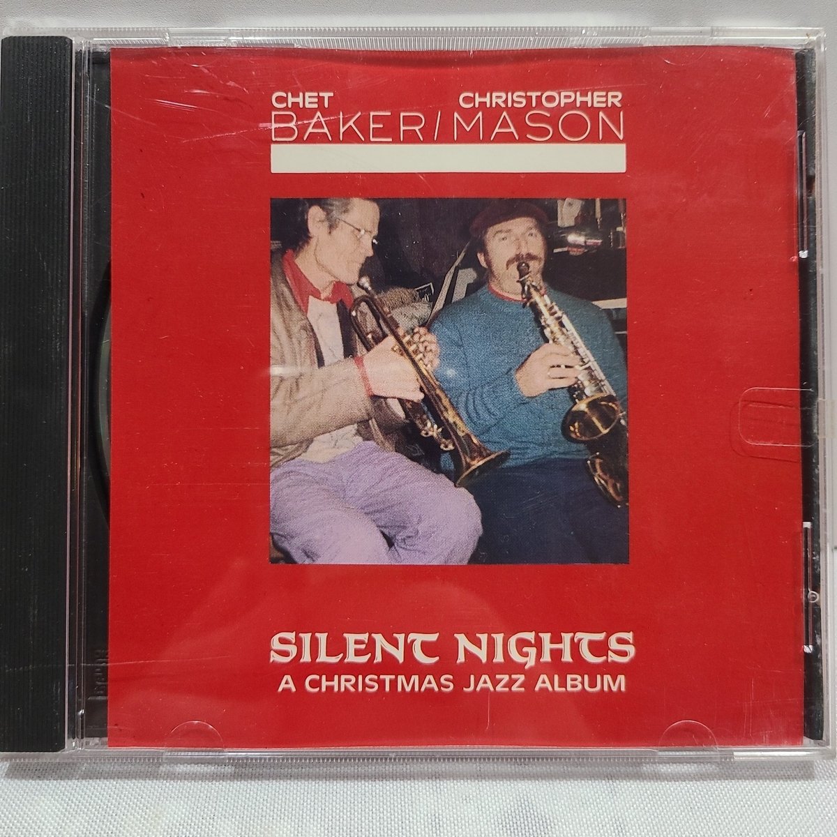 Chet Baker & Christopher Mason ‎Silent Nights A Christmas Jazz Album CD 1987