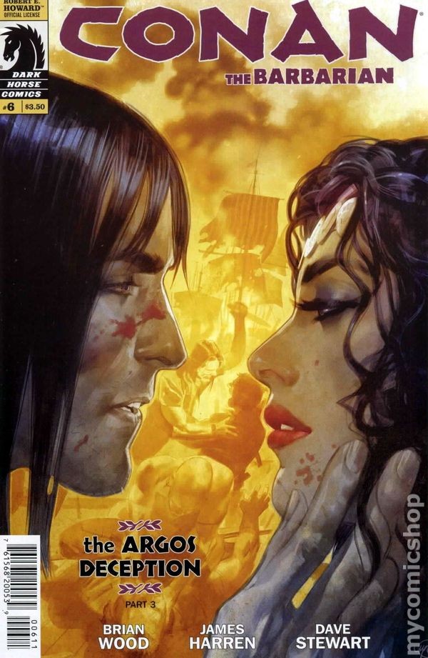 Conan il Barbaro #6 VF+ 8.5 2012 Immagine Stock