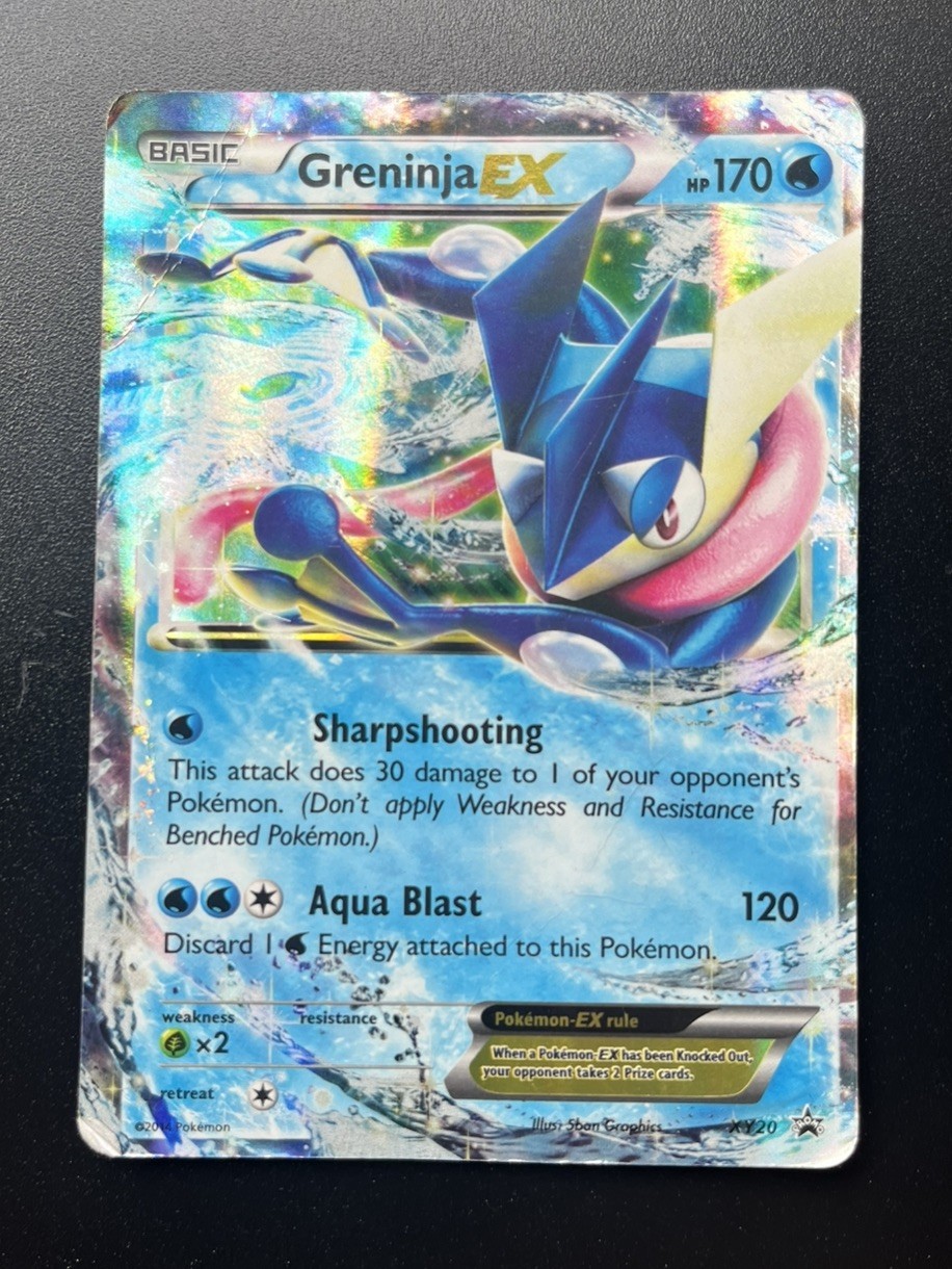 Pokémon TCG Greninja EX Holo Promo XY20 XY 170 HP English 2014