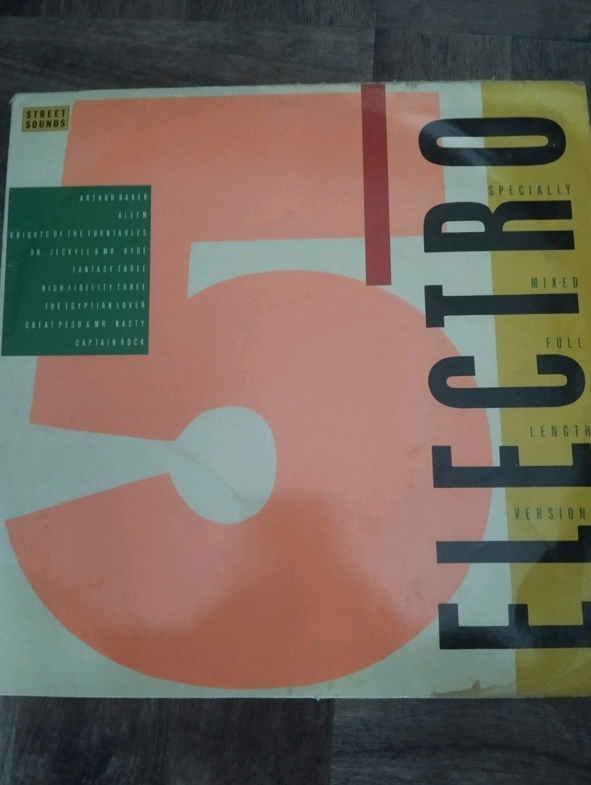 Very Rare Street Sounds Electro 5 Vinyl Record LP Album 1984